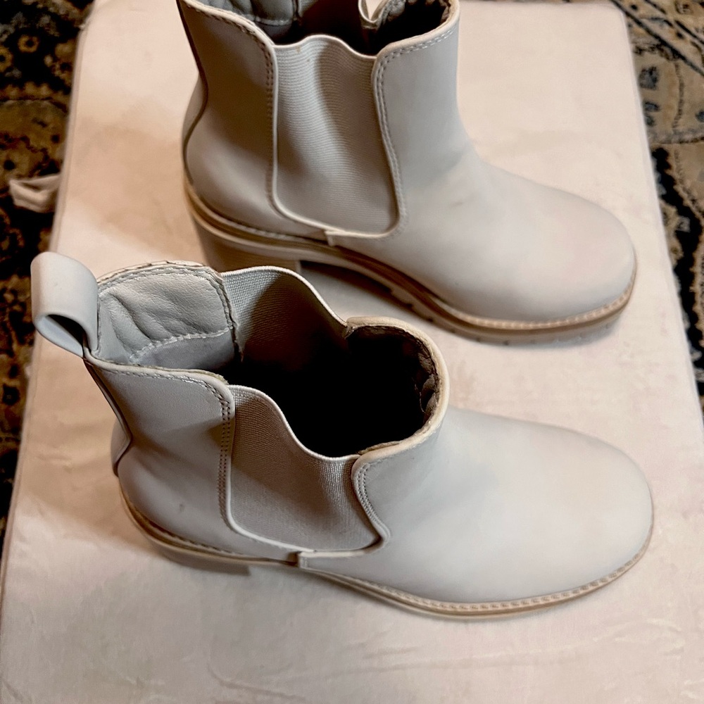 Altar'd State Chic Cream Ankle Boots